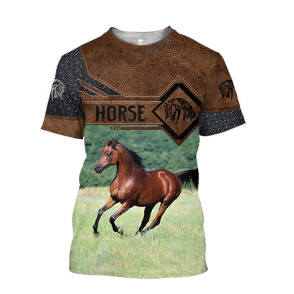 Premium Arabian Horse 3D All Over Printed Unisex Shirts