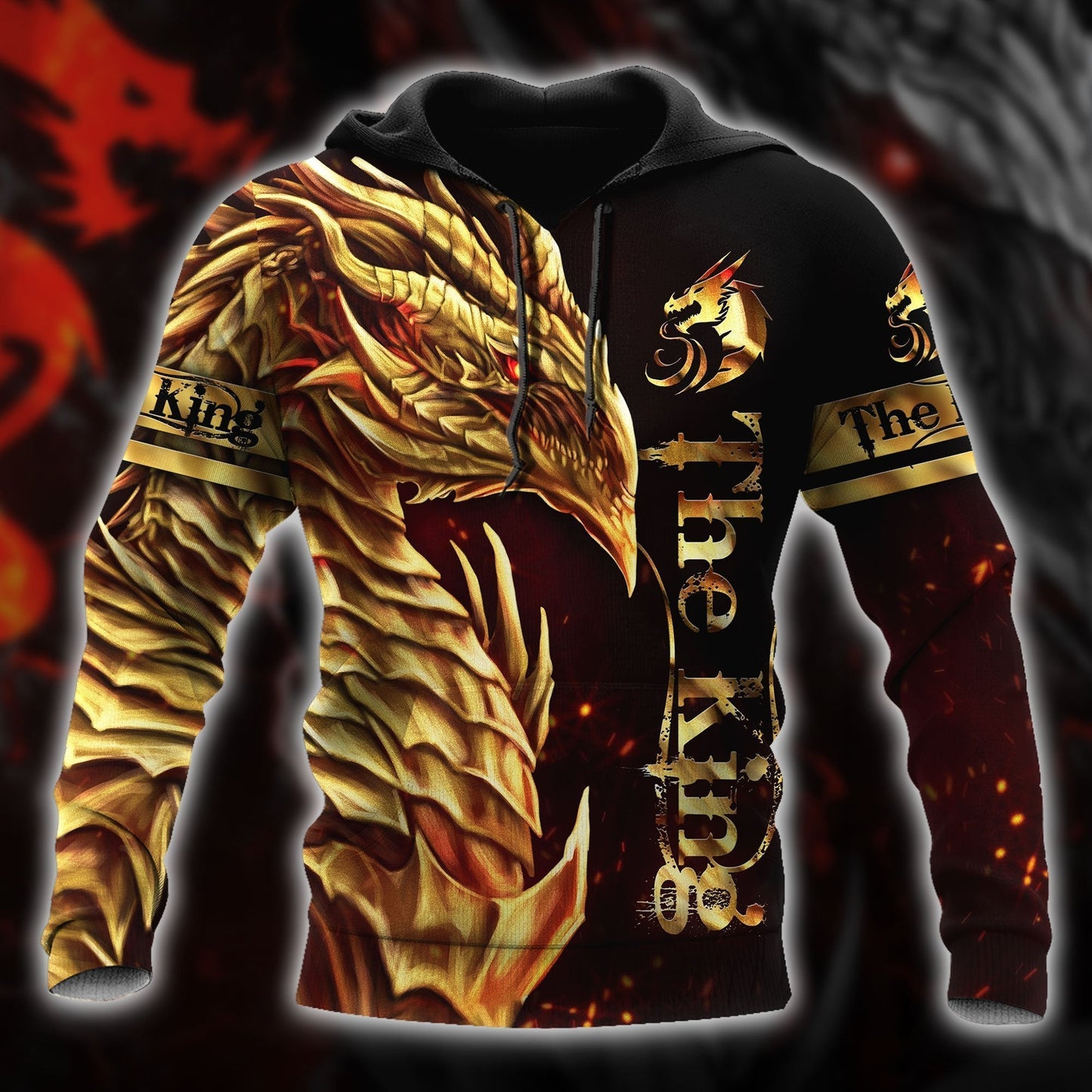 Dragon King 3D All Over Printed Unisex Shirts