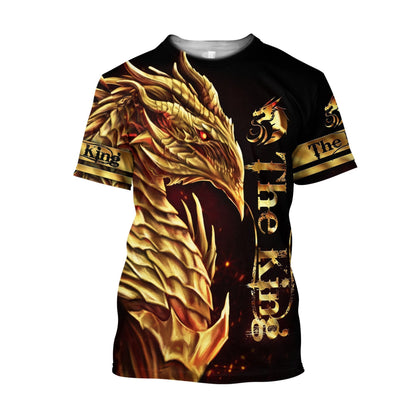 Dragon King 3D All Over Printed Unisex Shirts