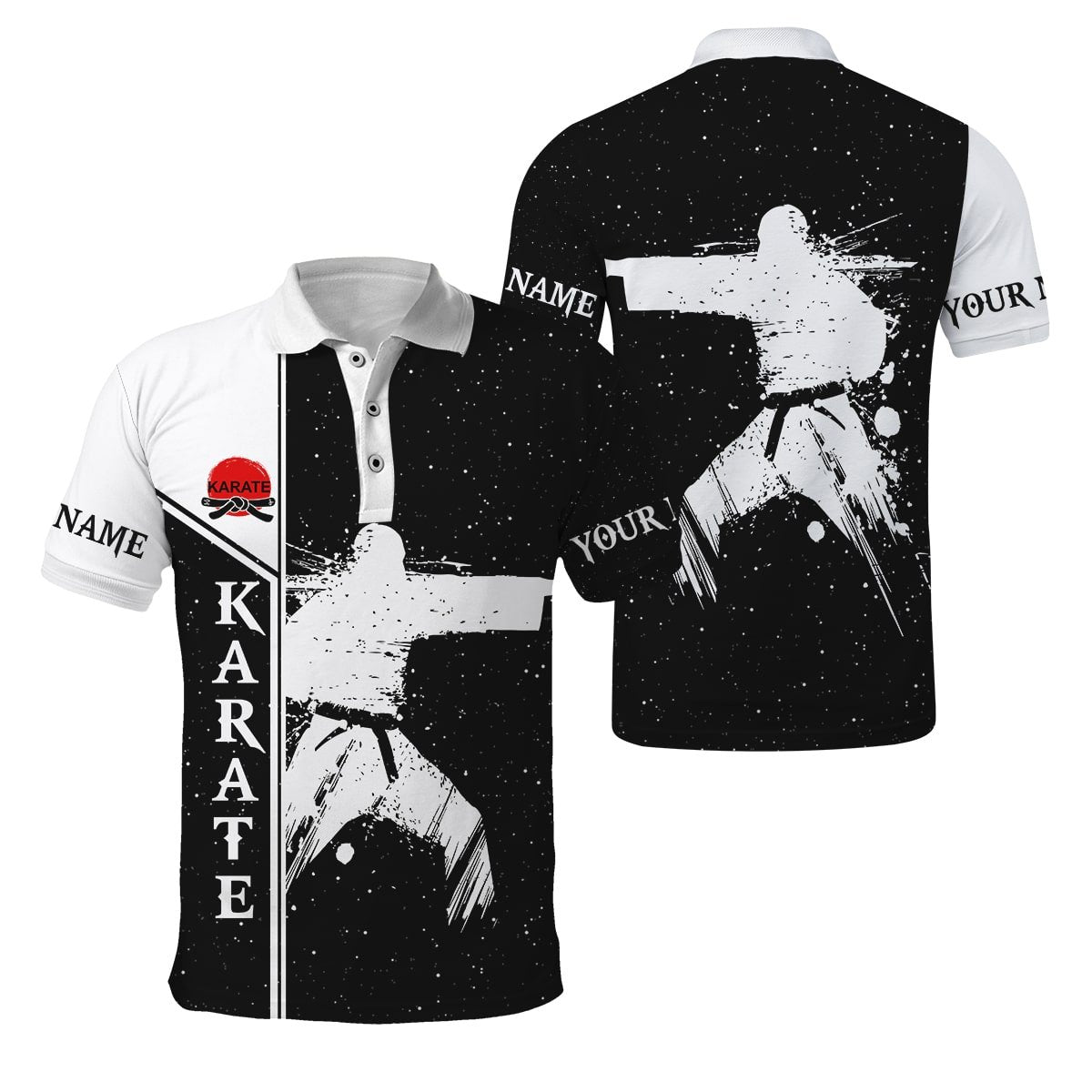 Customize Name Karate Hoodie For Men And Women TNA18032104