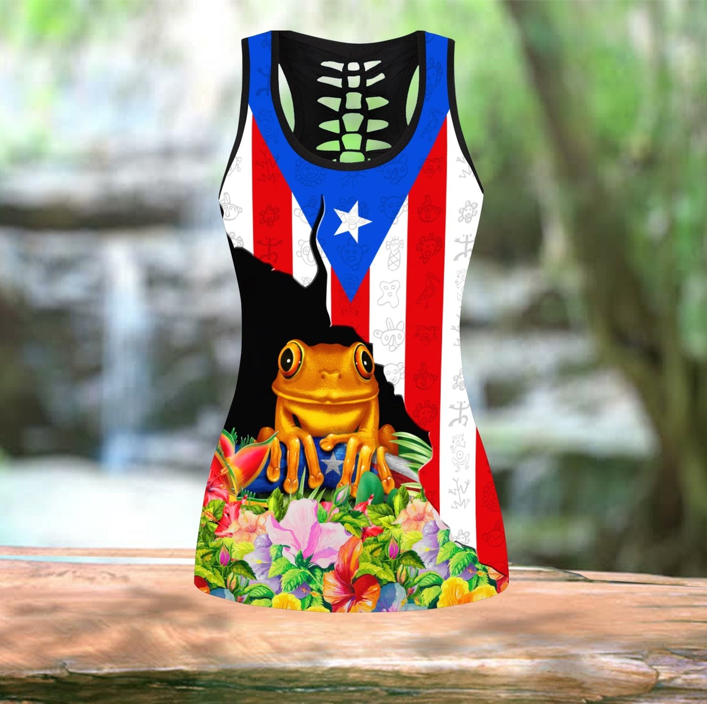 Customize Name Puerto Rico DNA Combo Outfit