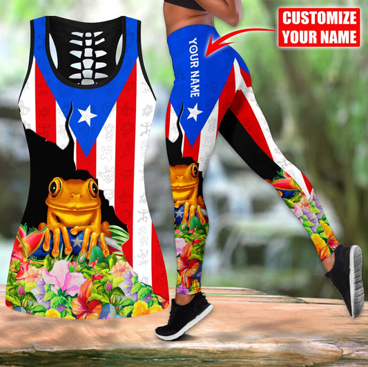 Customize Name Puerto Rico DNA Combo Outfit
