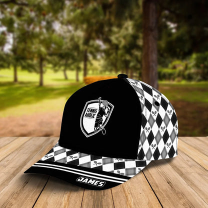 Personalized Name Tennis Classic Cap Tennis Aholic