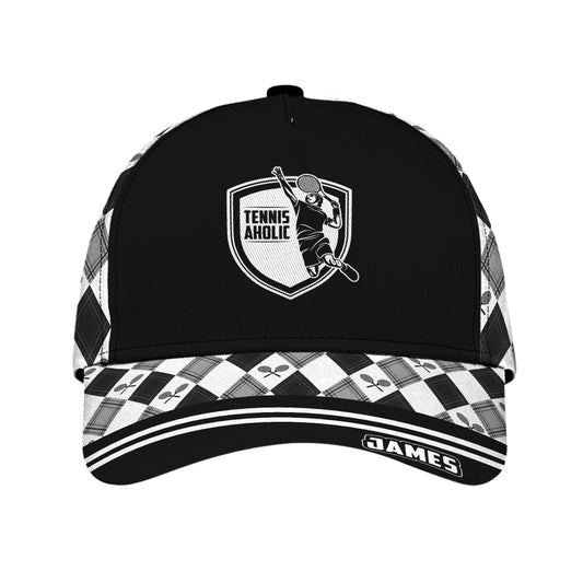 Personalized Name Tennis Classic Cap Tennis Aholic