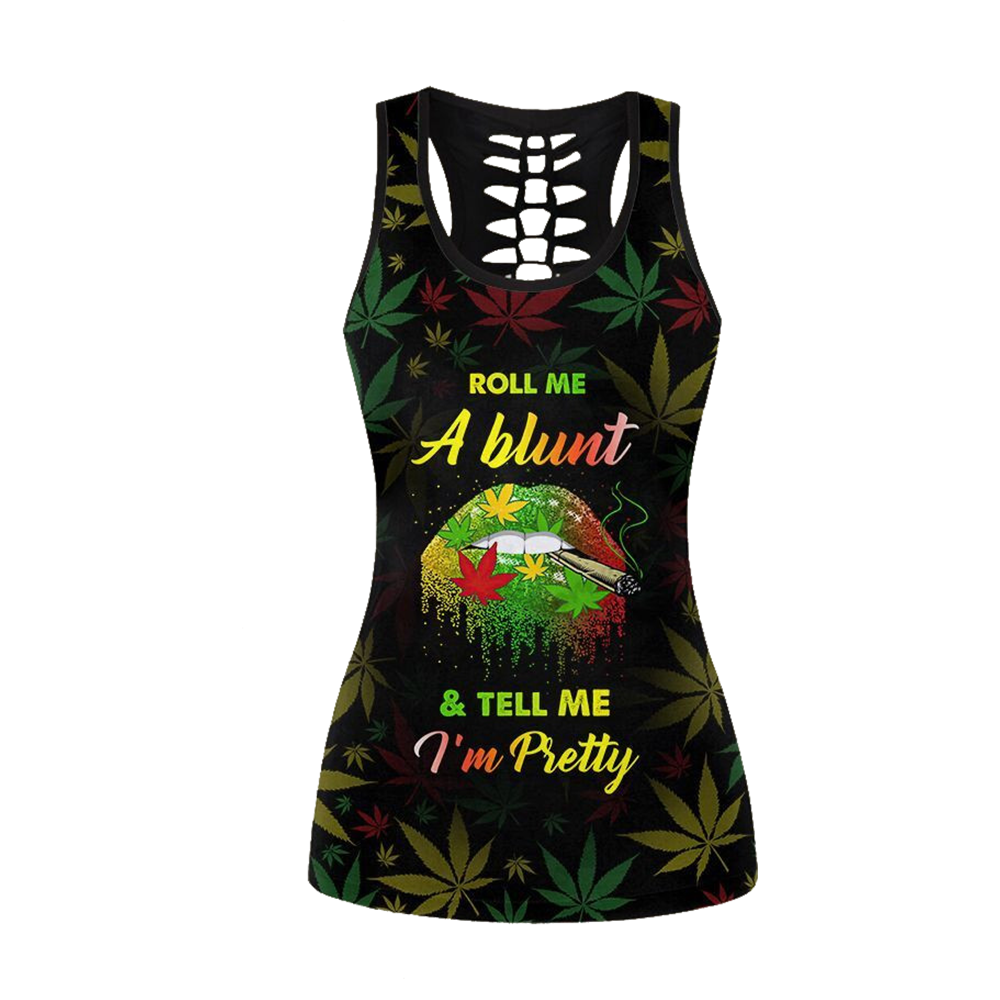 Roll Me A Blunt Legging And Hoodie Set