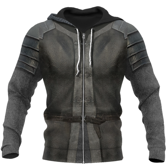 3D ALL OVER PRINTED CHAINMAIL KNIGHT MEDIEVAL ARMOR TOPS MP912 - Amaze Style™-Apparel
