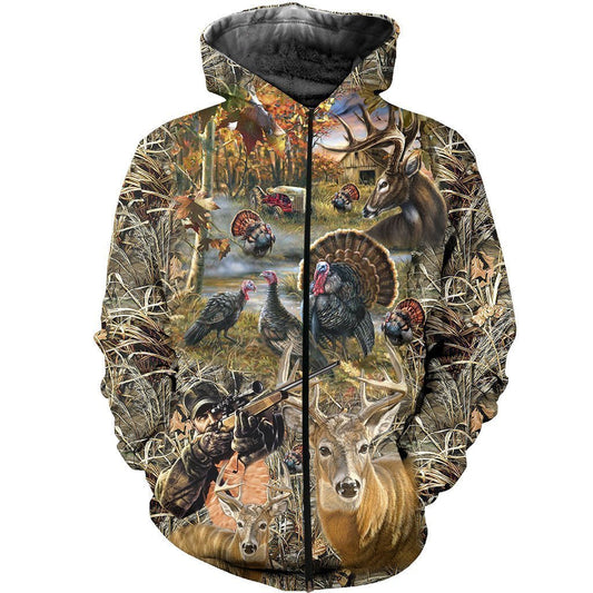3D All Over Printed Reel Hunting Shirts - Amaze Style™-Apparel