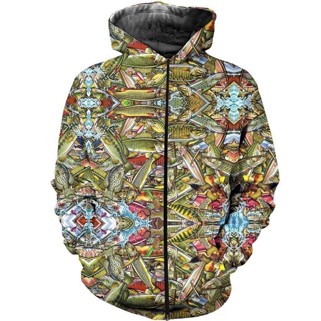 3D All Over Printed Fishing Art Shirts - Amaze Style™-Apparel