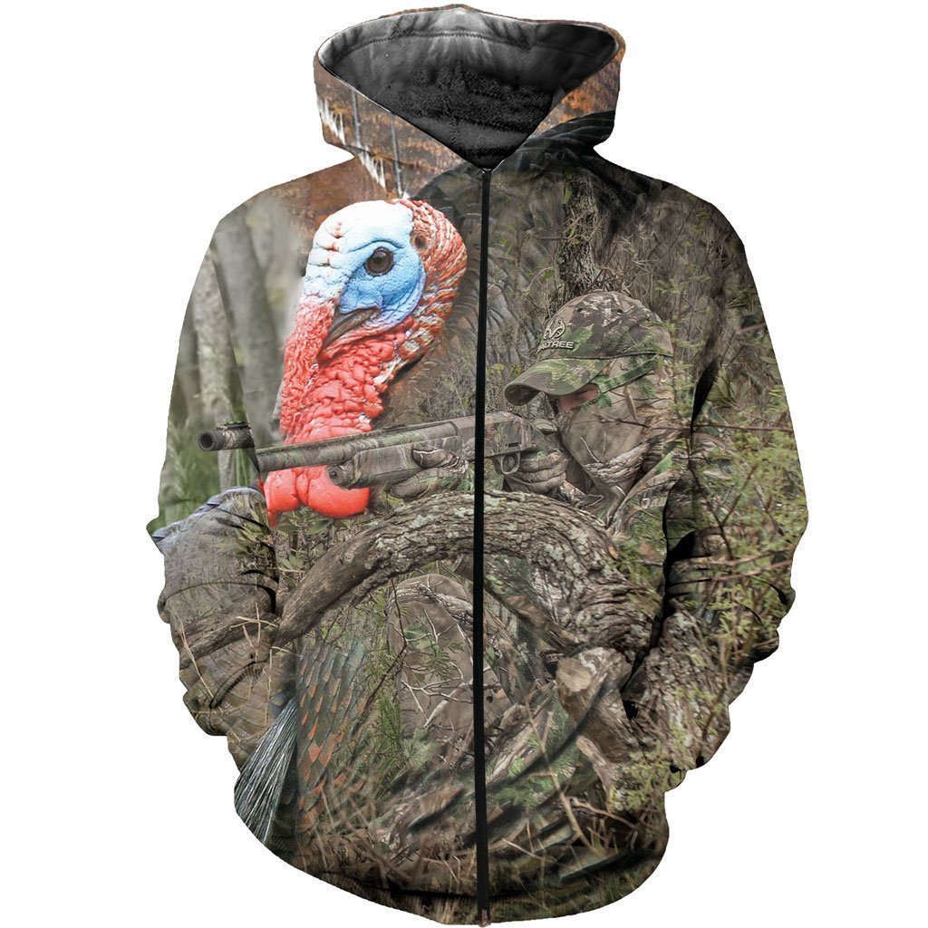 3D Printed Turkey Hunting Art  Clothes - Amaze Style™-Apparel
