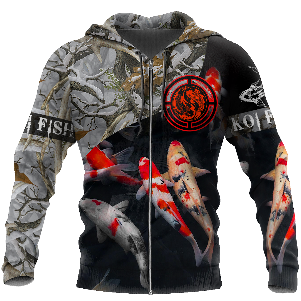 Koi fish underwater 3D all over printing shirts for men and women TR120201 - Amaze Style™-Apparel
