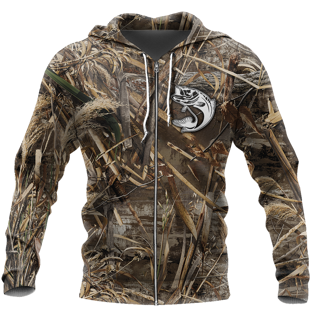 Fishing full Camo water all over shirts For Men and Women TR281201 - Amaze Style™-Apparel