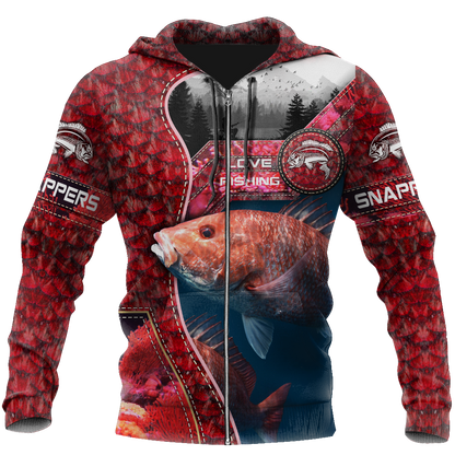 Snapper fishing Master camo 3d all over printed shirts for men and women TR1605203S - Amaze Style™-Apparel