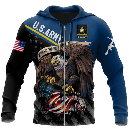 US Veteran Army 3d all over printed shirts for men and women TR2705201S - Amaze Style™-Apparel