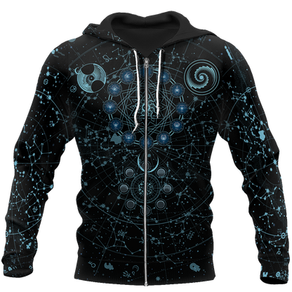 Alchemy Sky Signs 3D All Over Printed Shirts Hoodie JJ040201 - Amaze Style™-Apparel