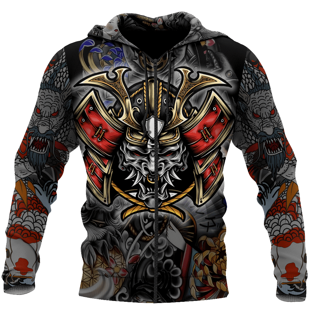 Premium Unisex All Over Printed Samurai Shirts MEI