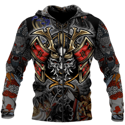 Premium Unisex All Over Printed Samurai Shirts MEI
