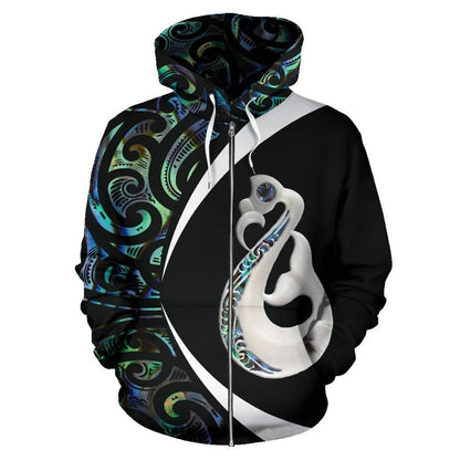 The maori Manaia Paua Shell Circle Style HC15901 - Amaze Style™-Apparel