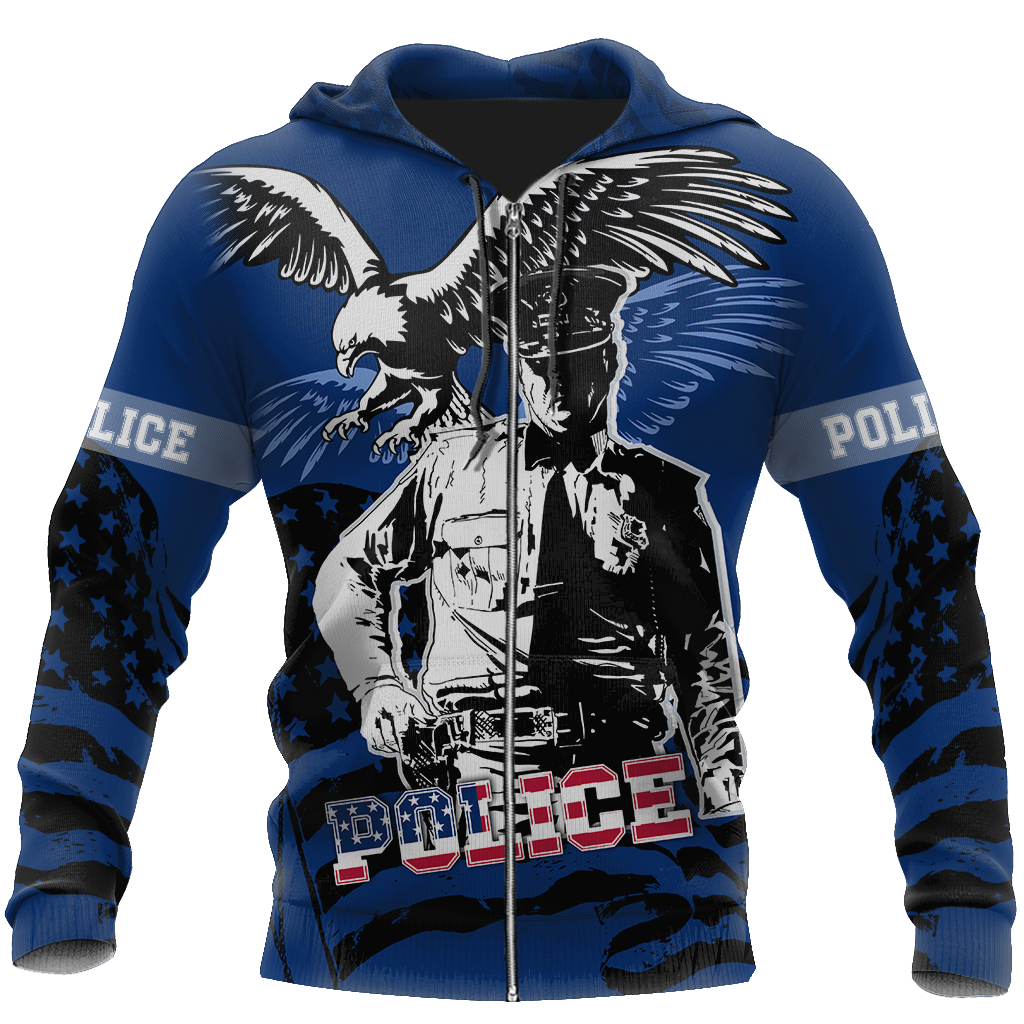 Police will still be there 3D over printed shirts TR110401 - Amaze Style™-Apparel