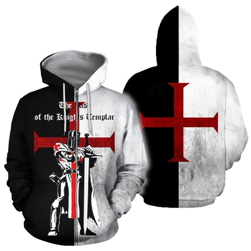 3D All Over Printed The Rise of the Knights Templar  Shirts - Amaze Style™-Bee