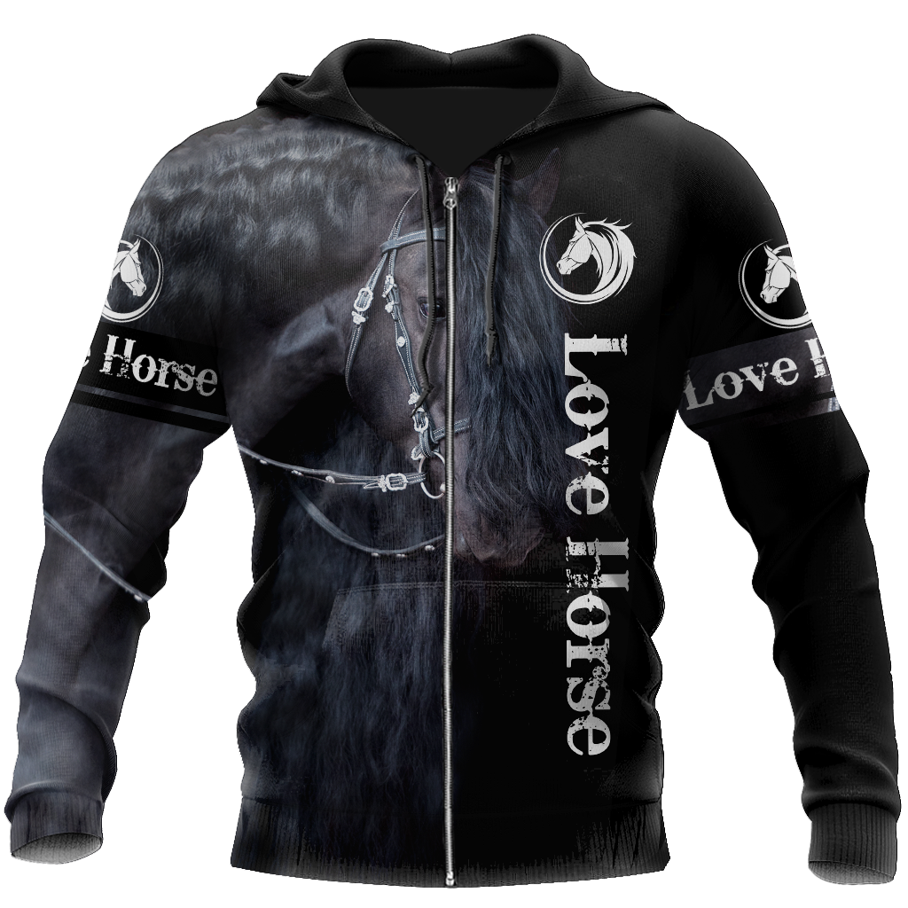 Beautiful Horse 3D All Over Printed Shirts For Men And Women TR2105202S - Amaze Style™-Apparel