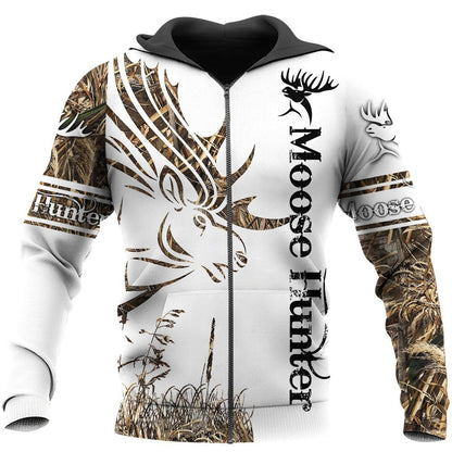 MOOSE HUNTER TATOO 3D DC005 - Amaze Style™-Apparel