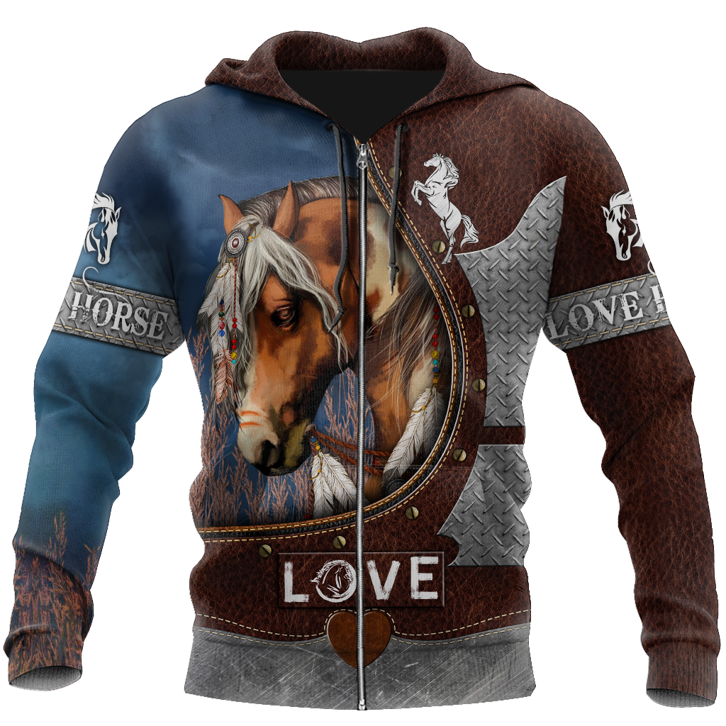 Beautiful Horse 3D All Over Printed Shirts For Men And Women TR2105203 - Amaze Style™-Apparel