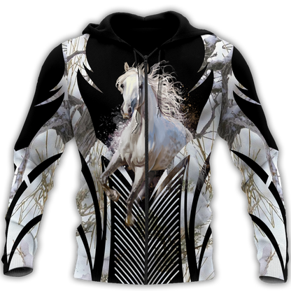 White Horse 3D All Over Printed Shirts For Men And Women NTN1218204CL