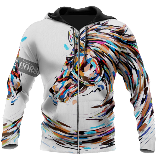 Love Beautiful Horse 3D All Over Printed Shirts For Men And Women TR1605202S - Amaze Style™-Apparel