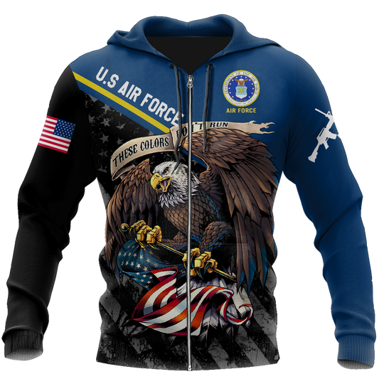 US Veteran Air Force 3d all over printed shirts for men and women Proud Military