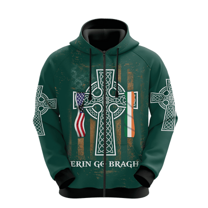 Irish Saint Patrick Day 3D All Over Printed Unisex Shirt