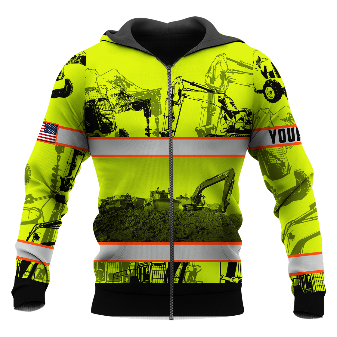 Personalized Trucker Safety 3D All Over Printed Shirts For Men And Women TN
