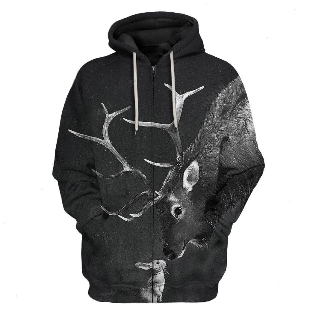 Friend's Deer Printed 3D All Over DC044 - Amaze Style™-Apparel