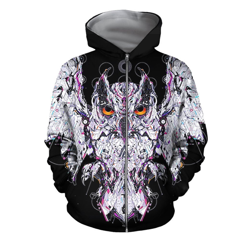 3D All Over Printed Owl Shirts and Shorts - Amaze Style™-Apparel