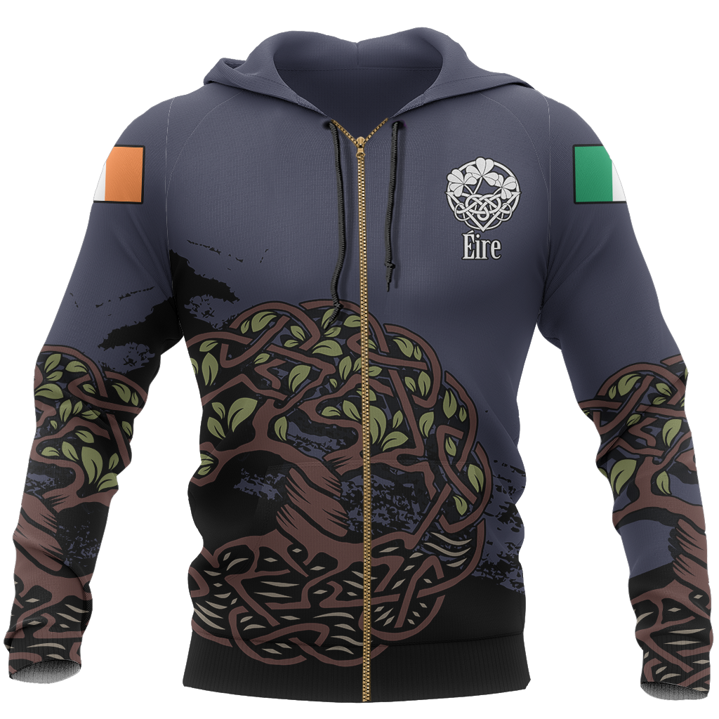 Celtic Tree of Life Hoodie Purple Version Z2 - Amaze Style™-Apparel