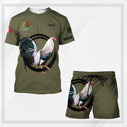 Personalized Rooster T-shirt and Short 3D All Over Printed TNA07052104VH