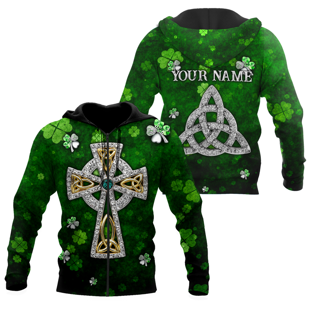 Personalized Irish Saint Patrick's Day 3D All Over Printed Shirts For Men And Women TN