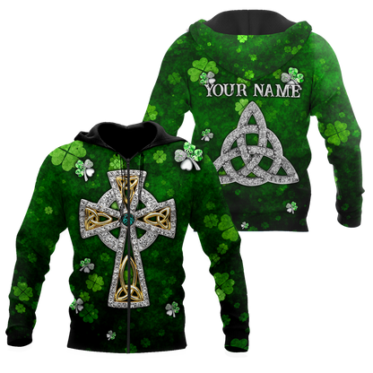 Personalized Irish Saint Patrick's Day 3D All Over Printed Shirts For Men And Women TN